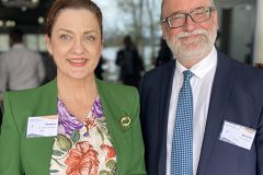 Dr Vanessa Cattermole-Terzic and Prof. Michael Wilmore 