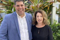 The Hon Brent Mickelberg and Sandy Zubrinich