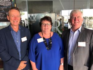 Kevin Hegarty, Noela Burton and Brian Anker