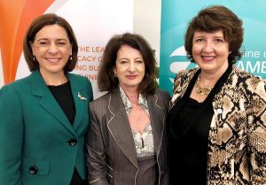 DebFrecklington MP, Sandy Zubrinich, Fiona Simpson MP